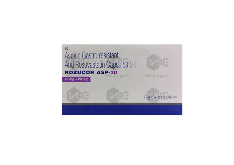 ROZUCOR ASP 20/75MG ROZUCOR ASP 20/75MG